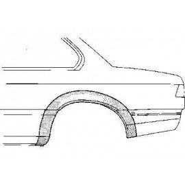Arc d'aile arrière gauche 2 portes pour BMW serie 3 E21 de 1975 à 1982