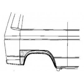 Arc d'aile arrière droite pour Volkswagen Transporter de 1980 à 1992