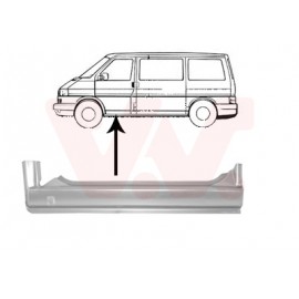 Bas de caisse gauche pour Volkswagen Transporter de 1992 à 2003